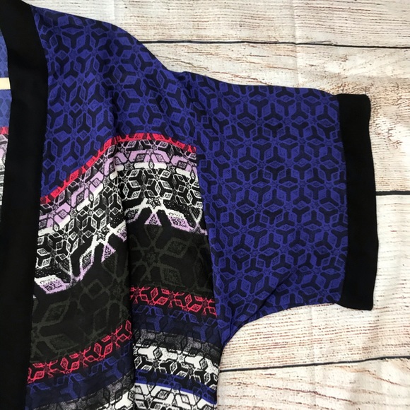 ⚡️SOLS⚡️Silence + Noise Shawl Kimono Cardigan Blue - Picture 11 of 16